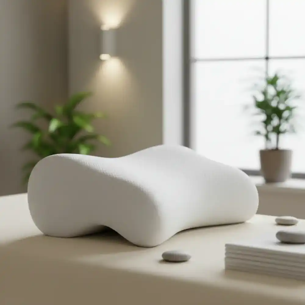 Profile of an orthopedic pillow