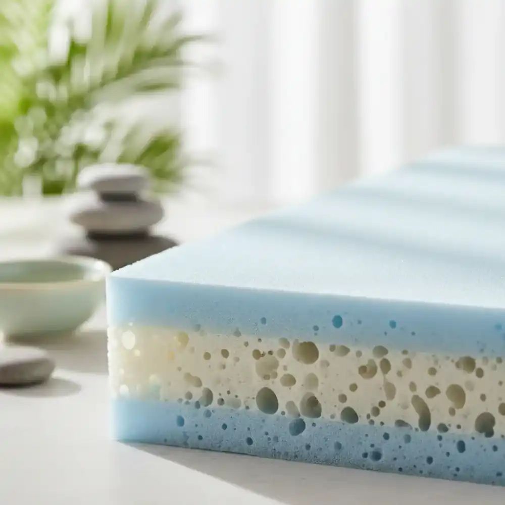 Orthopedic foam cross-section